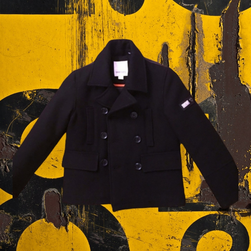 Diesel wool peacoat